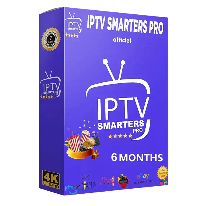 🔥 ABONNEMENT IPTV SMARTERS PRO – 6 Months | Premium IPTV Subscription